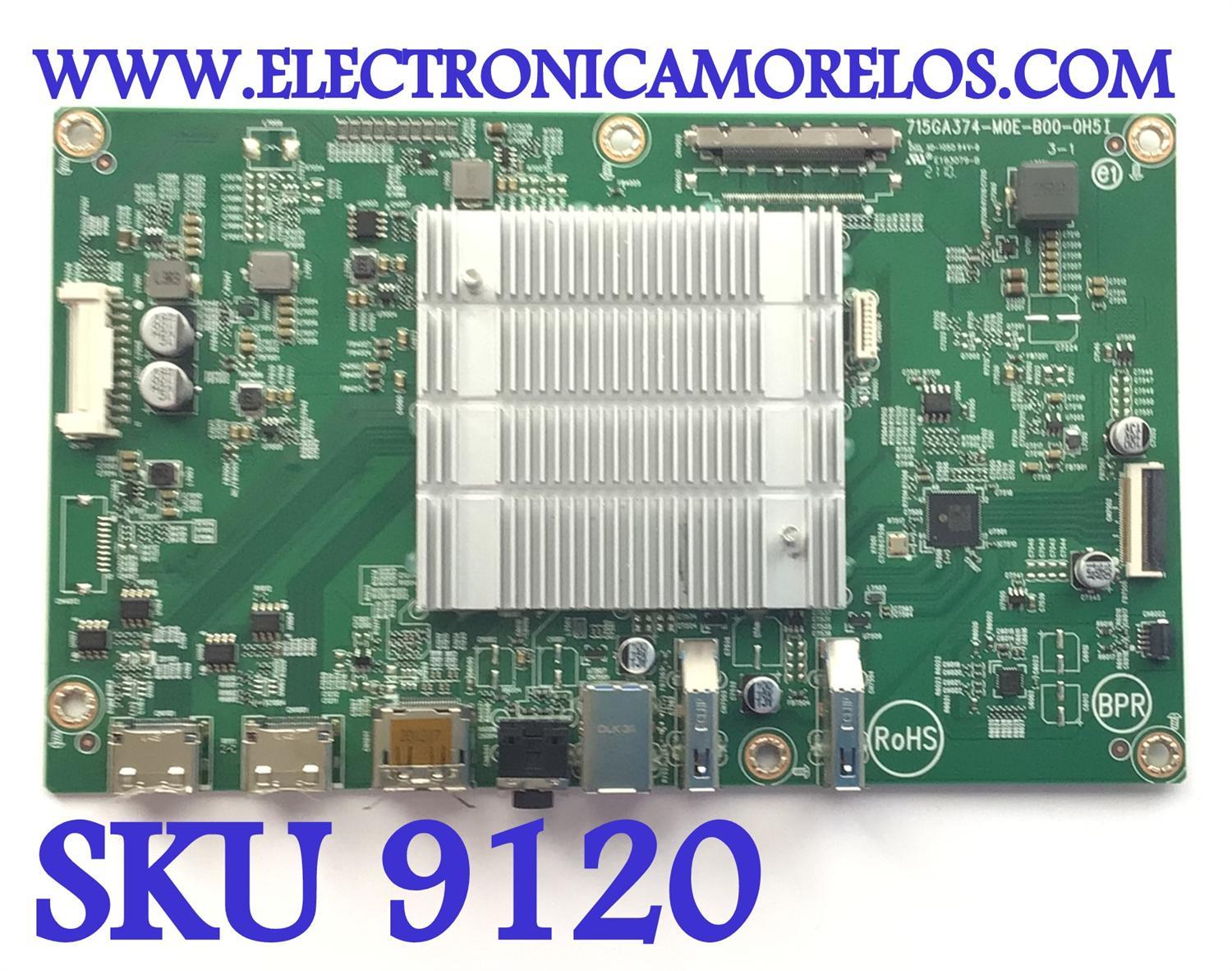 MAIN PARA MONITOR DELL / NUMERO DE PARTE GQJCB0DL001 / 715GA374-M0E-B00-0H5I / MODELO S3220DGFC
